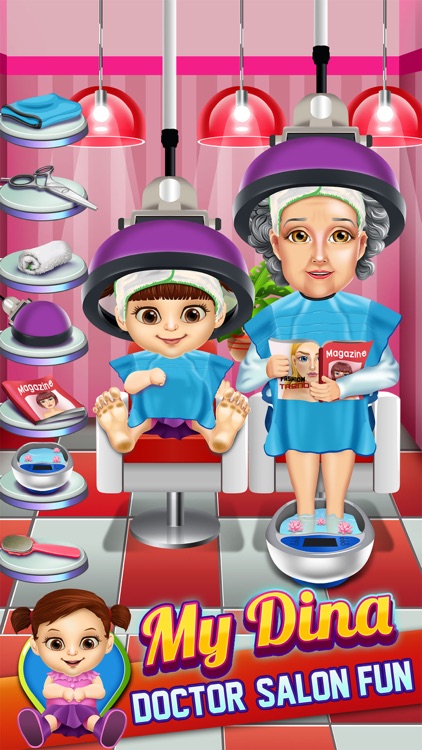 My Dina Salon Doctor Kids Games (Girls & Boys)