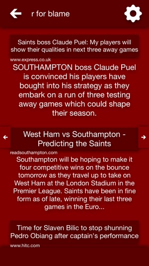 All The News - Southampton FC Edition(圖2)-速報App