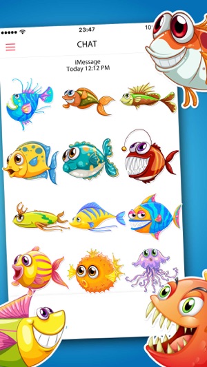 Fish Stickers Pro(圖1)-速報App