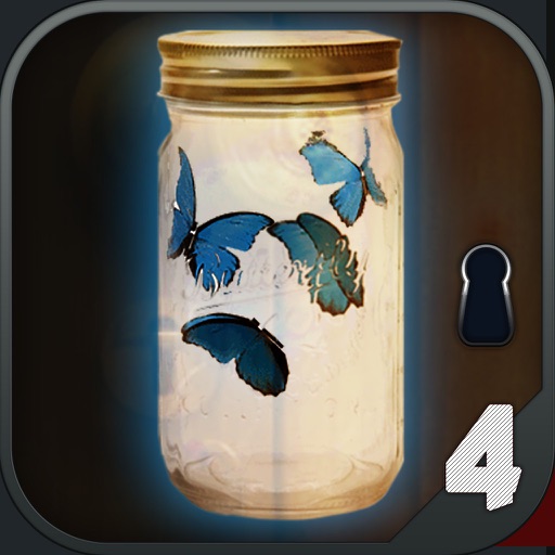 Room escape : blue butterfly 4 iOS App