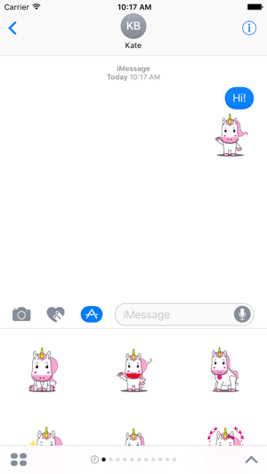 Unicorn Sweet Sticker(圖4)-速報App