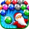 Bubble Shooter - Christmas Mania is a fun arcade bubble shooter where you shoot all the Bubble ornaments to clear