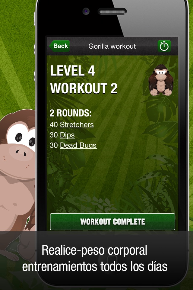 Gorilla Workout: Build Muscle screenshot 3