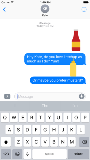 Condiments Sticker Pack for iMessage(圖4)-速報App