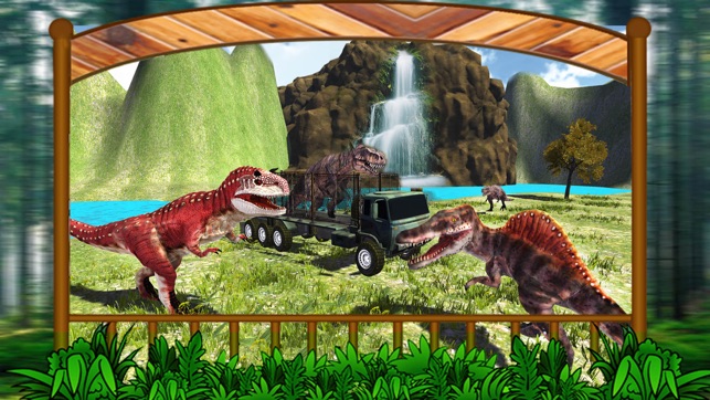 Angry Dinosaur Jungle Transport Simulator(圖4)-速報App