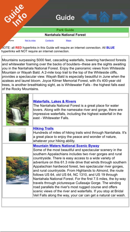 Nantahala National Forest gps outdoor map screenshot-3