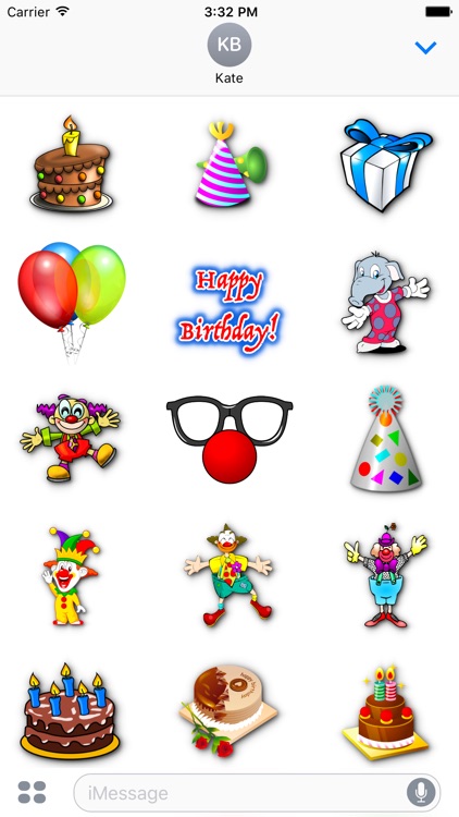 Happy Birthday • Stickers for iMessage
