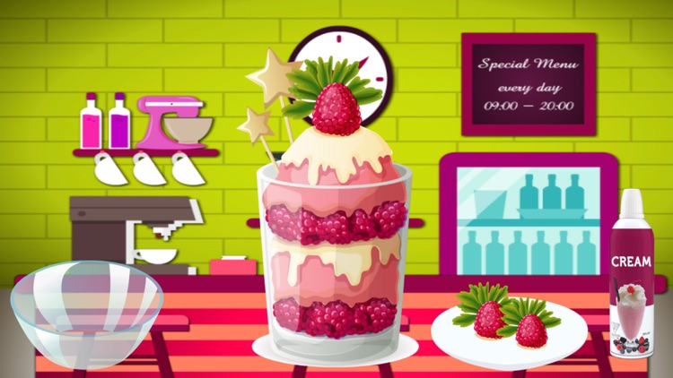 Cooking Raspberry Parfait - Candy Fun screenshot-3