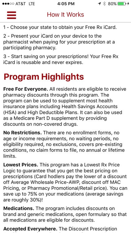 Free RX iCard screenshot-4