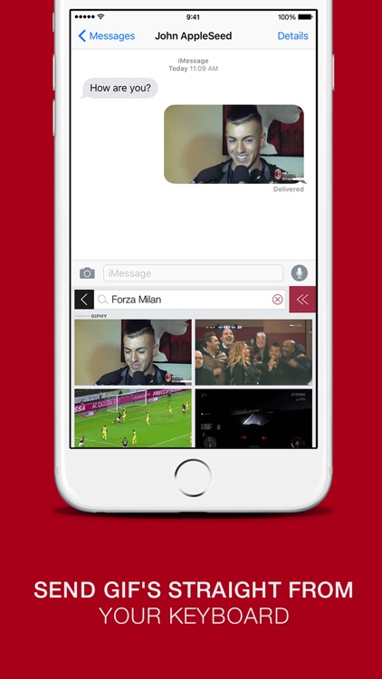 AC Milan Official Keyboard screenshot-3