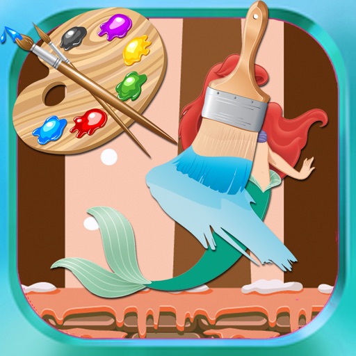 Draw Games Mermaid Version Icon