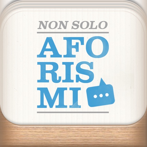 Non solo Aforismi Non solo Aforismi