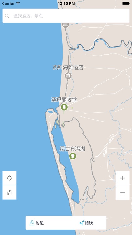 尼甘布中文离线地图