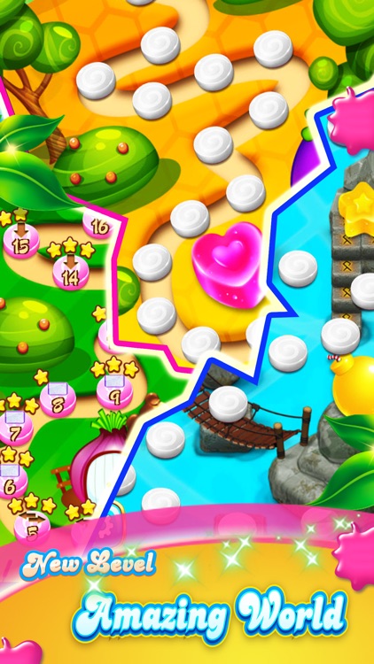 Charm Fruits Garden - New Sweet Match3 Blast screenshot-3