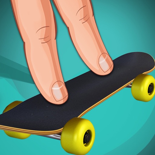 Skate Board Stunts : Skill skating games for kids Icon