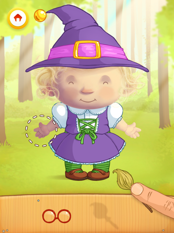 きせかえゲーム：おとぎばなし - PlayToddlersの男の子、女の子用の着せ替えパズルとお絵かきのファンタジーゲーム。(用の無料版)のおすすめ画像4
