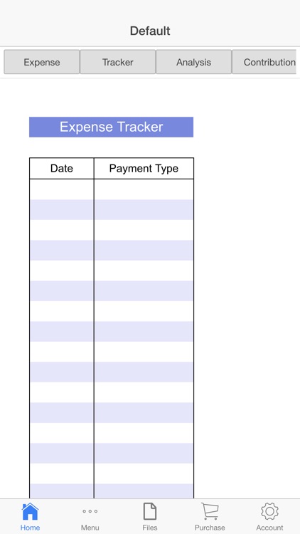 Monthly Expense Tracker