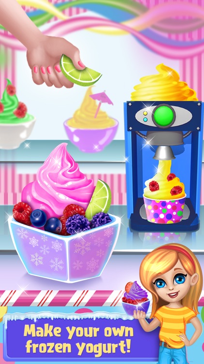 Frozen Food Maker Game