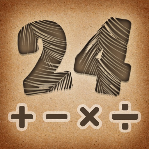 Calc 24 Points - Math Card Quiz, Train Mental Mind Icon