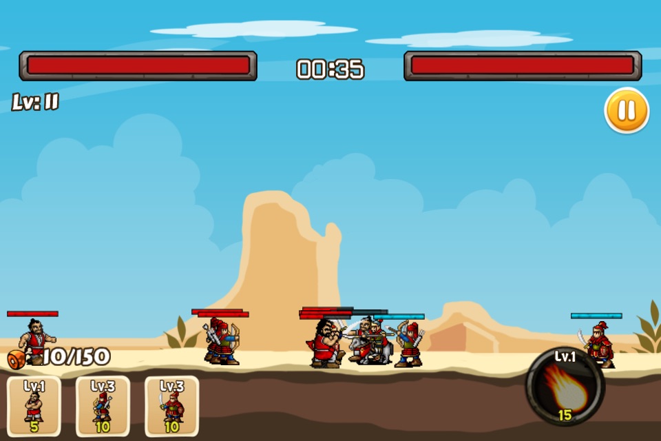 Age of Mini War: Tower Empires Castle Defense Game screenshot 3