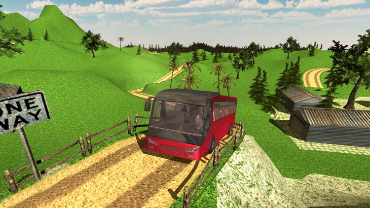 Offroad Tourist Bus Driving Transport Simulator