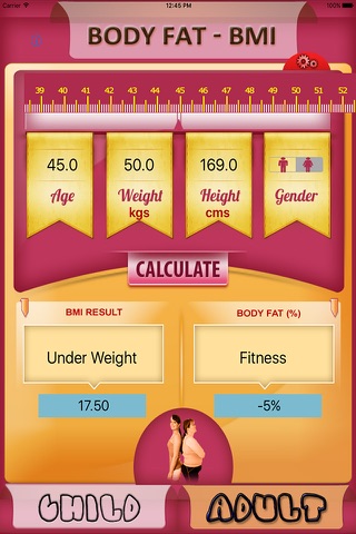 Body Fat Calculator screenshot 2