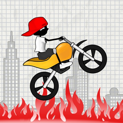 Real Stunt Racing-The Doodle Bike &Car Chase Games iOS App