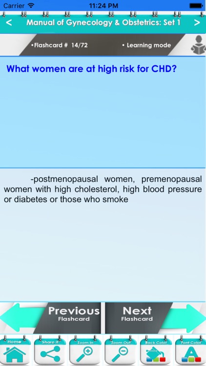 Manual of Gynecology & Obstetrics 1500 Exam Quiz screenshot-3