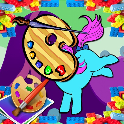 Color Games Little Unicorn Version iOS App