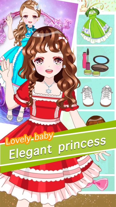 Dress Up pretty princess -Fun Design Game for Kids screenshot 3