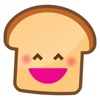 Cute Bread Emoticon Stickers