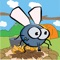 Flappy Fly - An Endless Tap Screen Flyer Game - A Fly that Swoops and Flys like a Bird