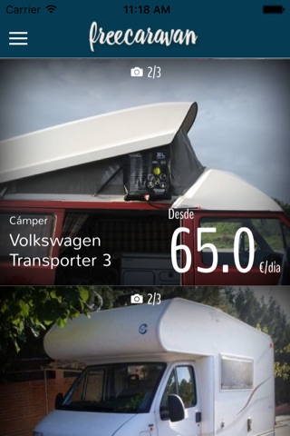 Autocaravanas Freecaravan screenshot 3