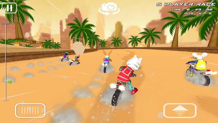 Dirt Bike Pet Riders - DirtBike Kids Racing Game screenshot-4