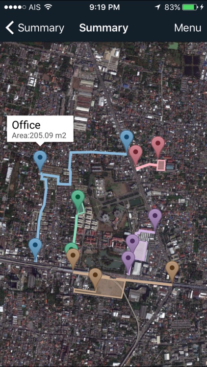 measure map  planimeter pro : land area distance