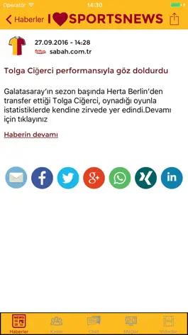 Game screenshot Sports News - Galatasaray SK edition hack