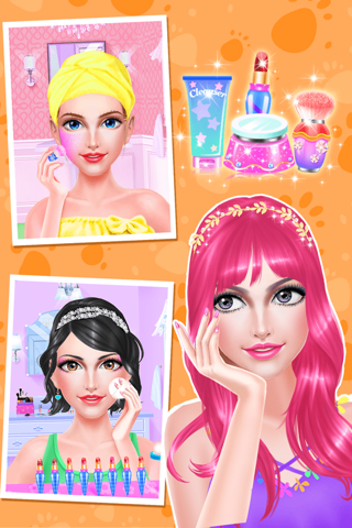 Girls Birthday Party Makeover Salon Game for FREE screenshot 4