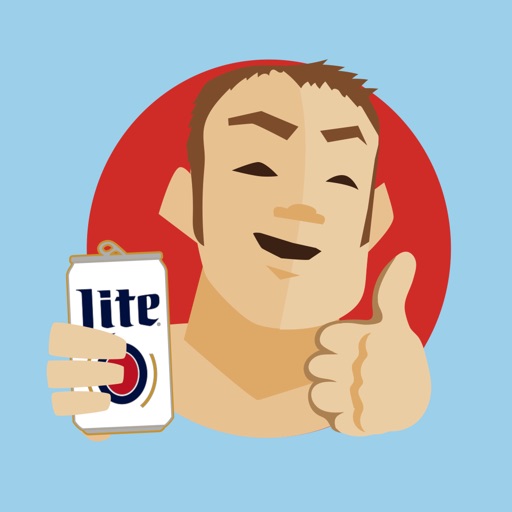 Football Stickers by Miller Lite