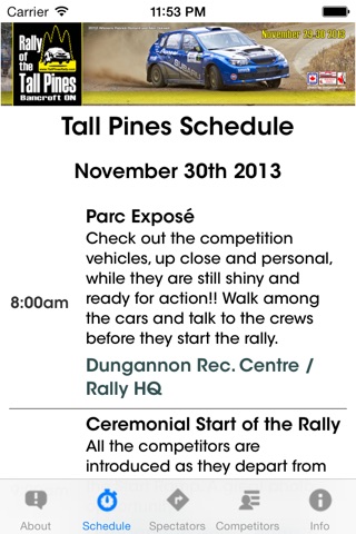 Rally of the Tall Pines screenshot 2