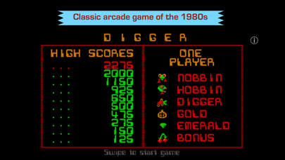 How to cancel & delete Digger - Classic retro arcade game from iphone & ipad 2