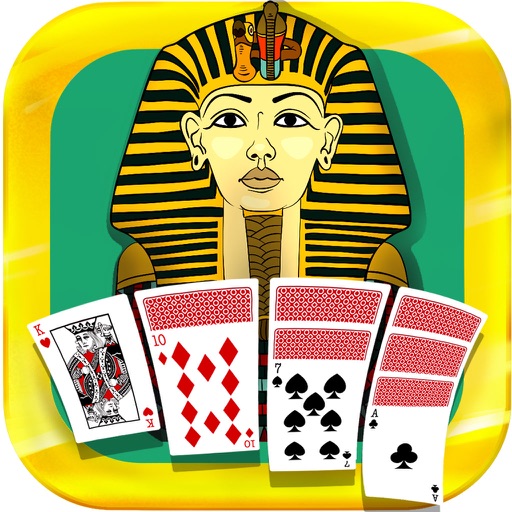 Tripeaks Egyptian Pyramid Solitaire Free Card Game Icon