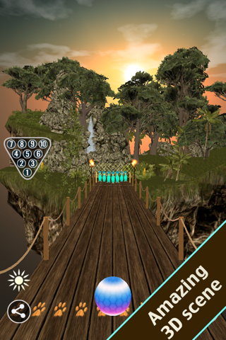 Bowling Paradise 3 - Exotic Multiplayer Game screenshot 2