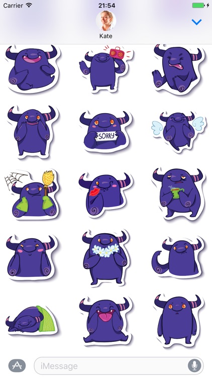 Monster - Stickers for iMessage