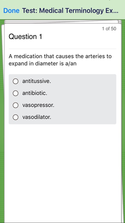 Med Term Review