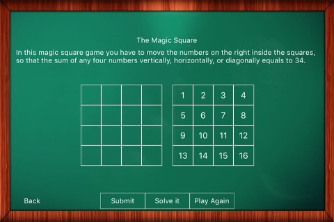 Math Game: The Magic Square (Ad Free) screenshot 3