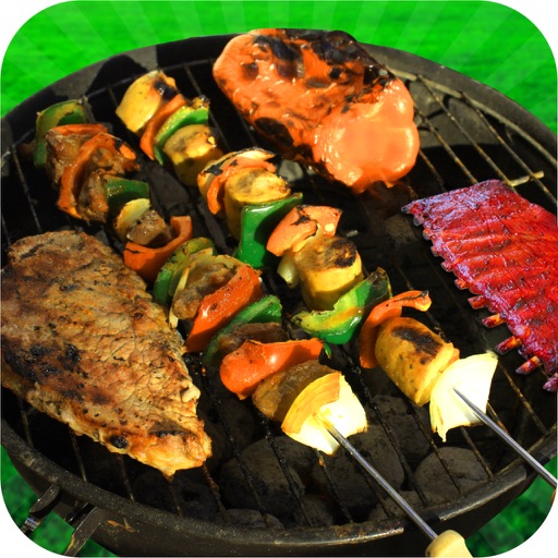 Crazy BBQ Kitchen Grill Cooking Party - Barbecue icon