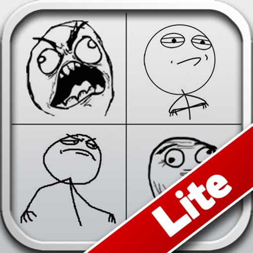 RageToSMS Lite - Rage Faces for Texting and SMS icon