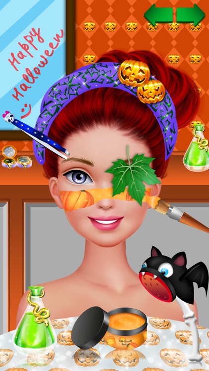 Halloween Makeover - Kids Makeup & Dress Up Games