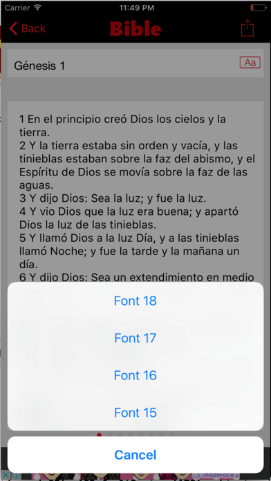 How to cancel & delete Biblia del Jubileo from iphone & ipad 3