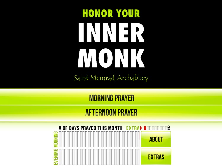 Honor Your Inner Monk - Saint Meinrad Archabbey Prayer App - for iPad